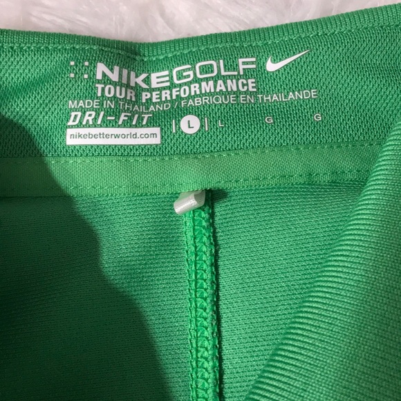 Nike Sleeveless Polo Top Green - Picture 2 of 8